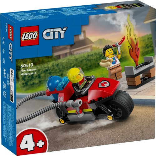 Lego City Fire 60410 - Tűzoltó Motorkerékpár