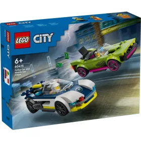 Lego City Police 60415 - Rendőrautó és sportkocsi hajsza