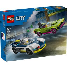 Lego City Police 60415 - Rendőrautó és sportkocsi hajsza