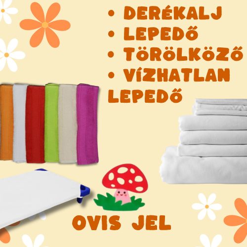 Ovikezdés csomag - gomba ovis jellel