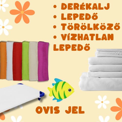 Ovikezdés csomag - halacska ovis jellel