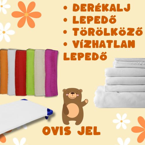 Ovikezdés csomag - mackó ovis jellel