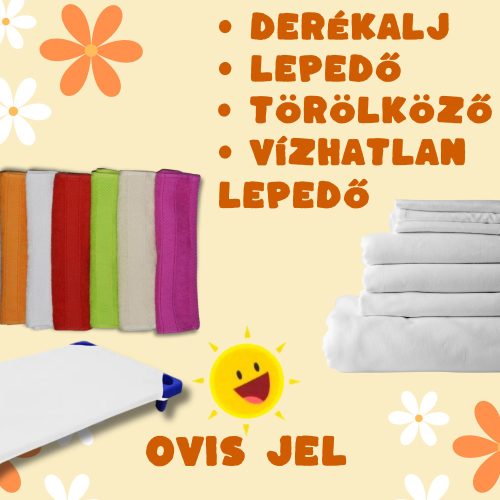 Ovikezdés csomag - napocska ovis jellel