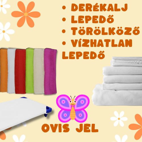 Ovikezdés csomag - pillangó ovis jellel