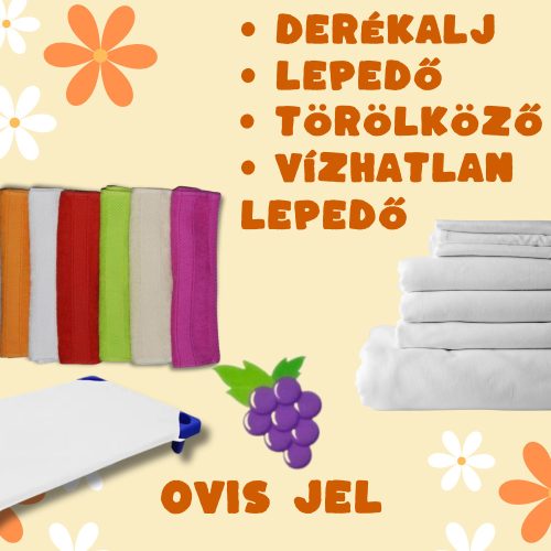Ovikezdés csomag - szőlő ovis jellel