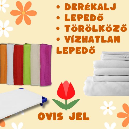 Ovikezdés csomag - tulipán ovis jellel