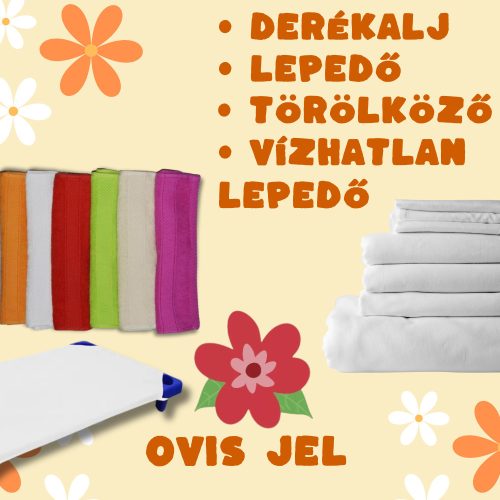 Ovikezdés csomag - virág ovis jellel