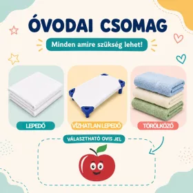 Óvodakezdő csomag (választható ovis jellel)