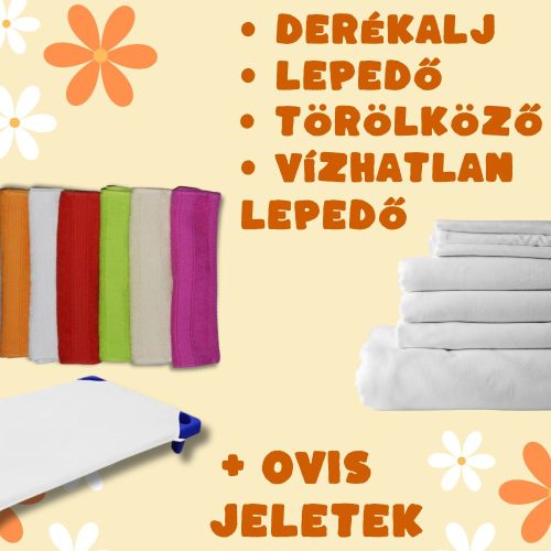 Óvodakezdő csomag (választható ovis jellel)