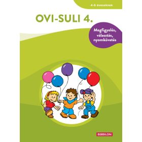   Ovi-suli 4. Megfigyelés, választás, nyomkövetés Foglalkoztató füzet