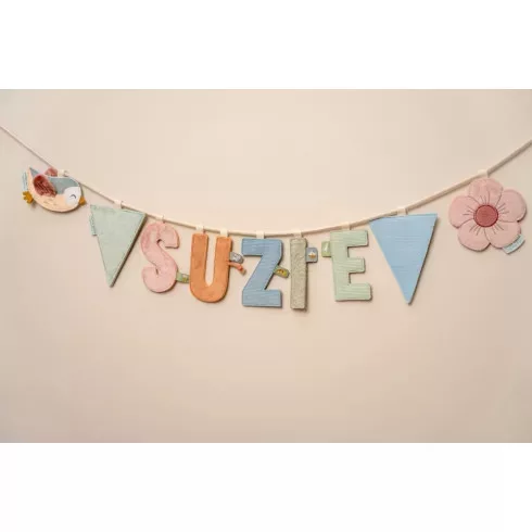 Little Dutch felfűzhető textil betű - U