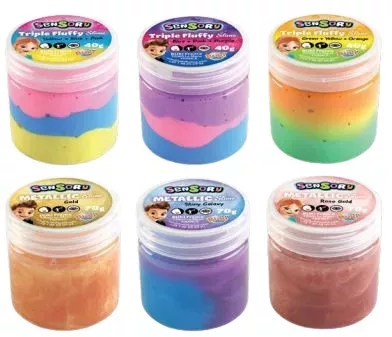 BUKI - Slime tégelyben, többféle