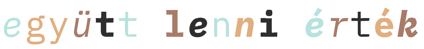 Együtt lenni érték