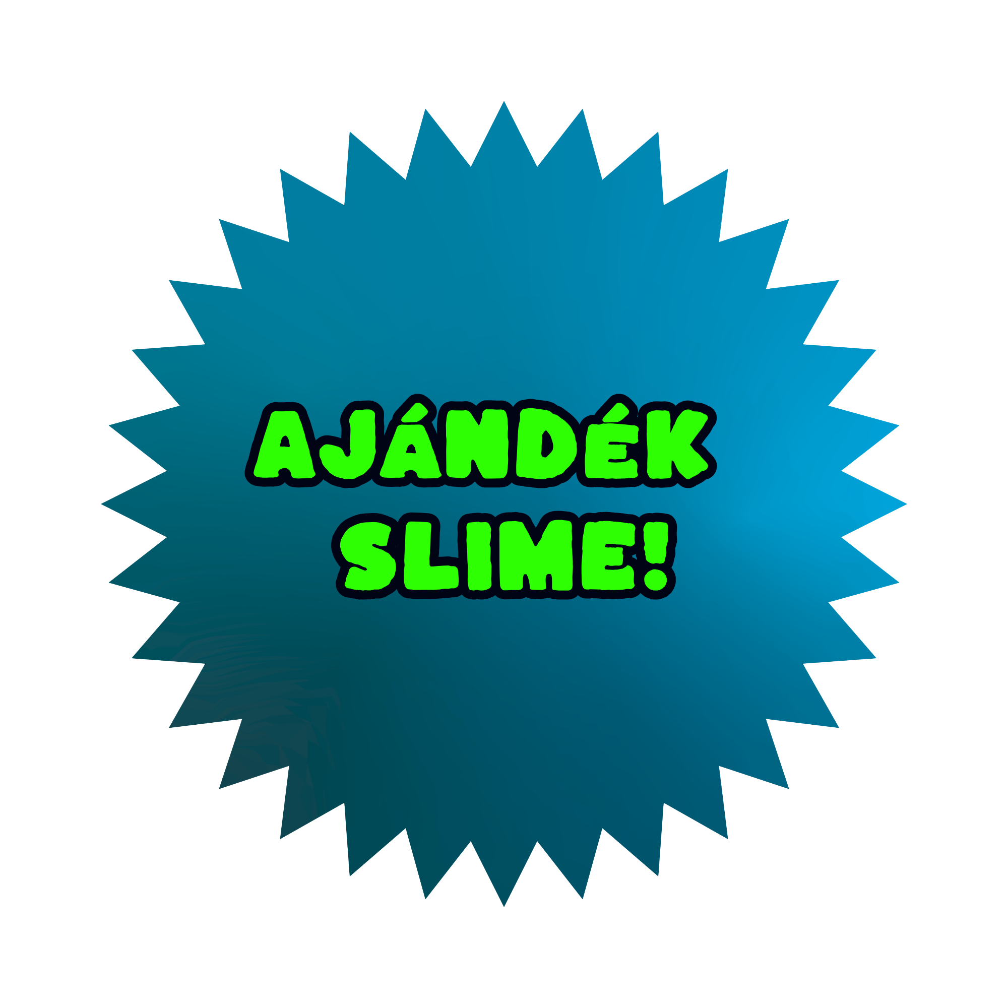 ajándék slime
